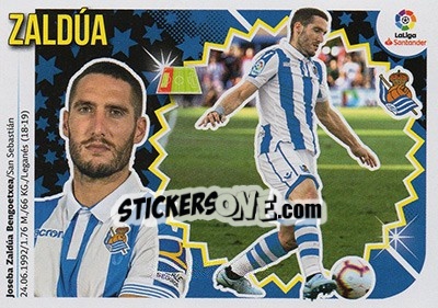 Sticker Zaldúa (6BIS) - Liga Spagnola 2018-2019 - Colecciones ESTE