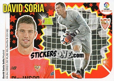Sticker David Soria (2) - Liga Spagnola 2018-2019 - Colecciones ESTE
