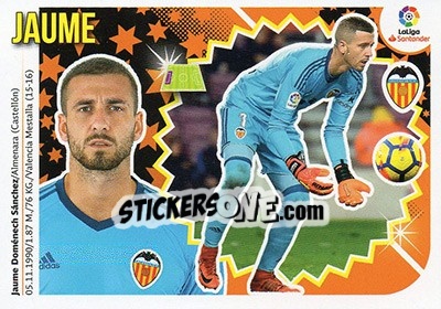 Sticker Jaume (2) - Liga Spagnola 2018-2019 - Colecciones ESTE