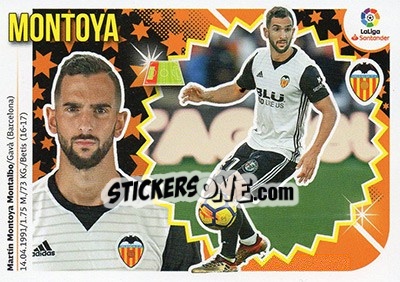 Sticker Montoya (3A) - Liga Spagnola 2018-2019 n. 553 - Colecciones ESTE