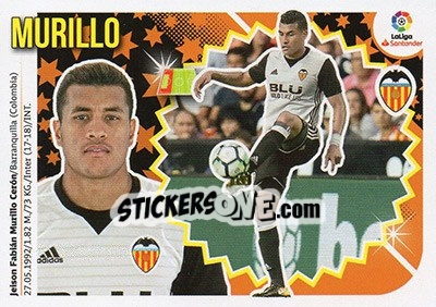 Sticker Murillo (6) - Liga Spagnola 2018-2019 n. 557 - Colecciones ESTE