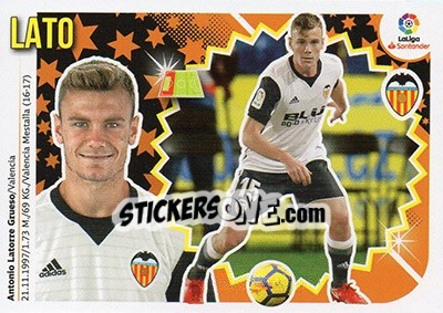 Sticker Lato (7B) - Liga Spagnola 2018-2019 n. 559 - Colecciones ESTE