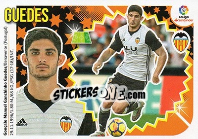Sticker Gonçalo Guedes (13) - Liga Spagnola 2018-2019 - Colecciones ESTE
