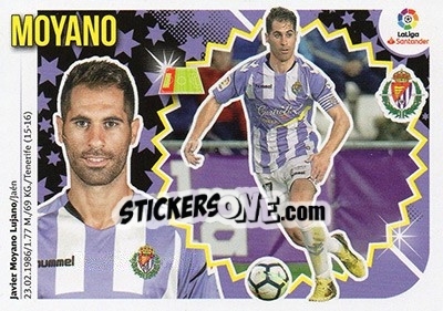 Sticker Moyano (3) - Liga Spagnola 2018-2019 n. 583 - Colecciones ESTE