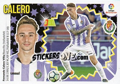 Cromo Calero (5) - Liga Spagnola 2018-2019 - Colecciones ESTE