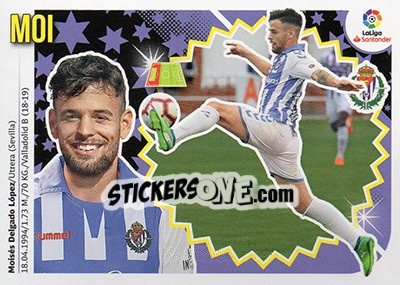 Sticker Moi (6) - Liga Spagnola 2018-2019 n. 586 - Colecciones ESTE