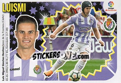 Sticker Luismi (10B) - Liga Spagnola 2018-2019 n. 591 - Colecciones ESTE