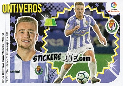 Sticker Ontiveros (14A) - Liga Spagnola 2018-2019 - Colecciones ESTE