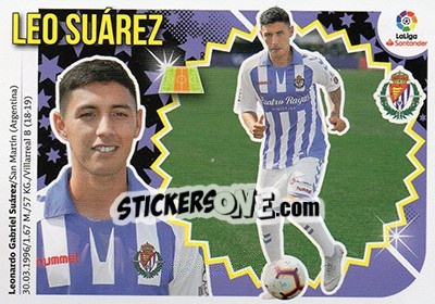 Sticker Leo Suárez (11BIS) - Liga Spagnola 2018-2019 n. 600 - Colecciones ESTE