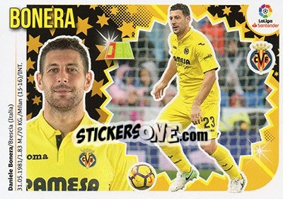 Sticker Bonera (4A) - Liga Spagnola 2018-2019 n. 614 - Colecciones ESTE
