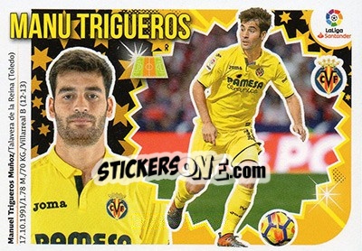 Sticker Manu Trigueros (9) - Liga Spagnola 2018-2019 - Colecciones ESTE