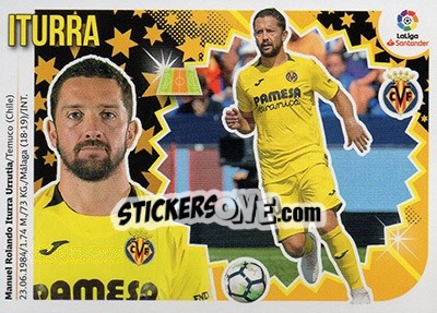 Sticker Iturra (9BIS) - Liga Spagnola 2018-2019 n. 633 - Colecciones ESTE