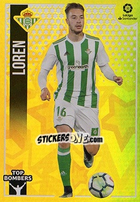 Sticker Loren (12) - Liga Spagnola 2018-2019 n. 652 - Colecciones ESTE