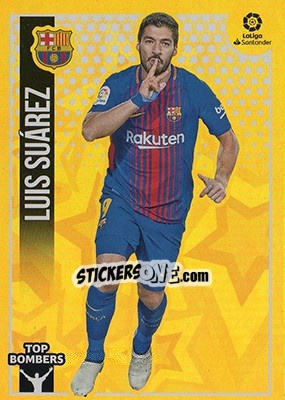 Sticker Luis Suárez (13) - Liga Spagnola 2018-2019 n. 653 - Colecciones ESTE