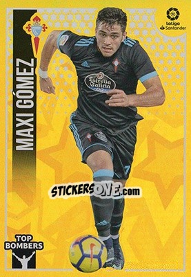 Sticker Maxi Gómez (14) - Liga Spagnola 2018-2019 n. 654 - Colecciones ESTE