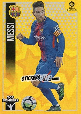 Sticker Messi (15) - Liga Spagnola 2018-2019 n. 655 - Colecciones ESTE