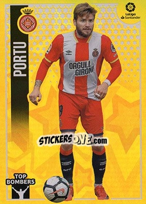 Sticker Portu (18) - Liga Spagnola 2018-2019 n. 658 - Colecciones ESTE