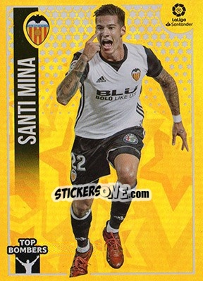 Cromo Santi Mina (21) - Liga Spagnola 2018-2019 - Colecciones ESTE