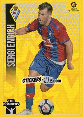 Sticker Sergi Enrich (22) - Liga Spagnola 2018-2019 n. 662 - Colecciones ESTE