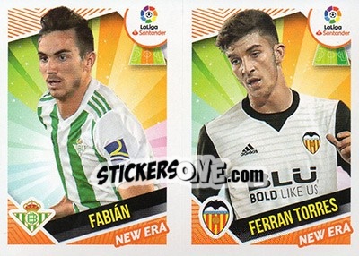 Sticker Fabián / Ferran Torres (5) - Liga Spagnola 2018-2019 - Colecciones ESTE
