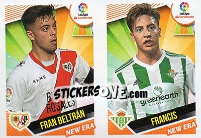 Sticker Fran Beltrán / Francis (6) - Liga Spagnola 2018-2019 n. 676 - Colecciones ESTE