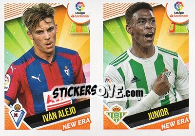 Sticker Iván Alejo / Junior (7) - Liga Spagnola 2018-2019 n. 677 - Colecciones ESTE