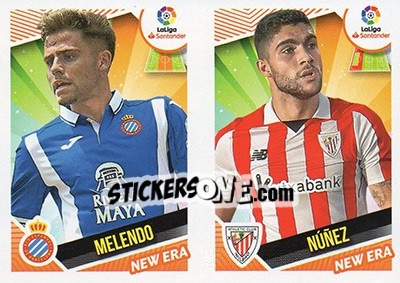 Sticker Melendo / Núñez (11) - Liga Spagnola 2018-2019 n. 681 - Colecciones ESTE