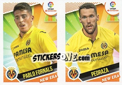 Sticker Pablo Fornals / Pedraza (12) - Liga Spagnola 2018-2019 n. 682 - Colecciones ESTE