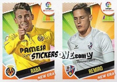 Sticker Raba / Remiro (13) - Liga Spagnola 2018-2019 - Colecciones ESTE