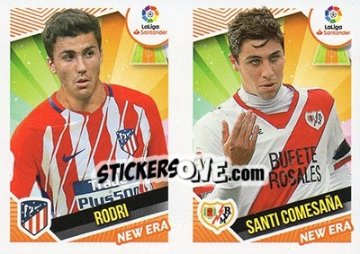 Sticker Rodri / Santi Comesaña (14) - Liga Spagnola 2018-2019 n. 684 - Colecciones ESTE