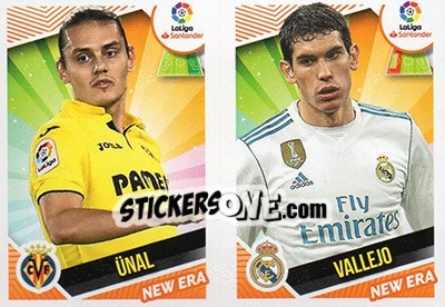 Sticker Ünal / Vallejo (15) - Liga Spagnola 2018-2019 n. 685 - Colecciones ESTE