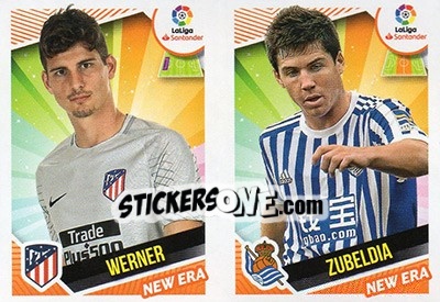 Sticker Werner / Zubeldia (16) - Liga Spagnola 2018-2019 - Colecciones ESTE
