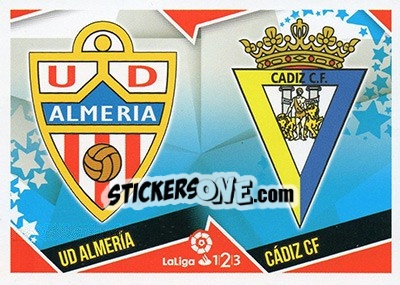 Cromo Escudos LaLiga 1|2|3 - Almería / Cádiz (2)
