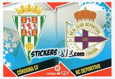 Figurina Escudos LaLiga 1|2|3 - Córdoba / Deportivo (3)