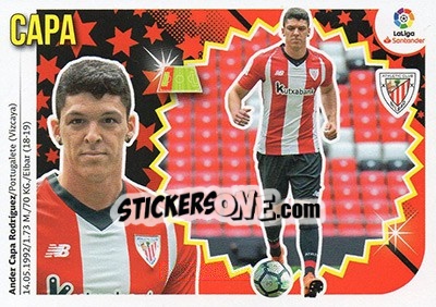 Cromo 1 Capa (Athletic Club) - Liga Spagnola 2018-2019 n. 711 - Colecciones ESTE