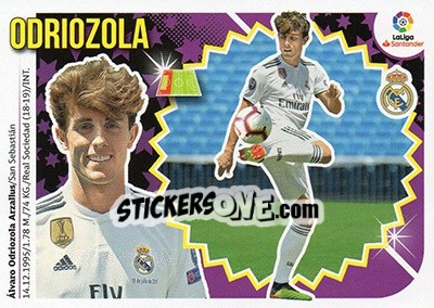 Sticker 7 Odriozola (Real Madrid)