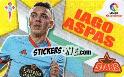 Sticker Iago Aspas - Liga Spagnola 2018-2019 n. 793 - Colecciones ESTE