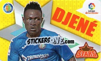 Sticker Djené - Liga Spagnola 2018-2019 n. 802 - Colecciones ESTE