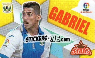 Sticker Gabriel - Liga Spagnola 2018-2019 - Colecciones ESTE