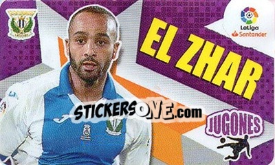 Sticker El Zhar - Liga Spagnola 2018-2019 n. 812 - Colecciones ESTE