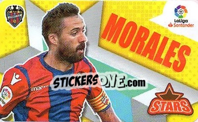 Sticker Morales - Liga Spagnola 2018-2019 n. 814 - Colecciones ESTE
