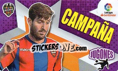 Sticker Campaña - Liga Spagnola 2018-2019 n. 815 - Colecciones ESTE