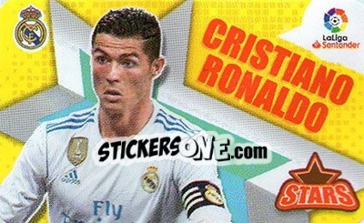 Sticker Cristiano Ronaldo - Liga Spagnola 2018-2019 n. 817 - Colecciones ESTE