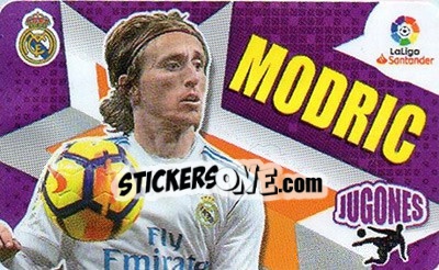 Sticker Modric - Liga Spagnola 2018-2019 n. 818 - Colecciones ESTE