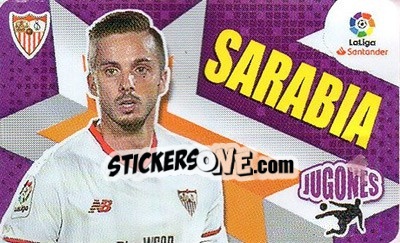 Sticker Pablo Sarabia - Liga Spagnola 2018-2019 n. 827 - Colecciones ESTE