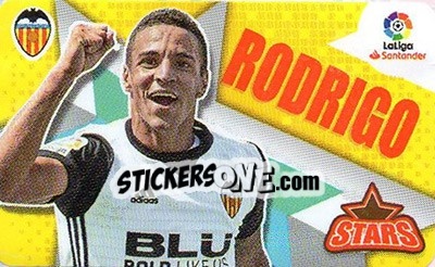 Sticker Rodrigo Moreno - Liga Spagnola 2018-2019 n. 829 - Colecciones ESTE