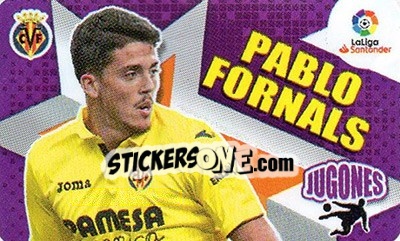 Sticker Pablo Fornals - Liga Spagnola 2018-2019 n. 836 - Colecciones ESTE