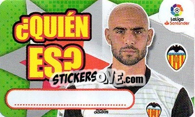 Sticker Valencia CF - Liga Spagnola 2018-2019 n. 854 - Colecciones ESTE
