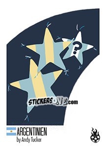 Sticker Argentina - WM 2018 - Tschuttiheftli