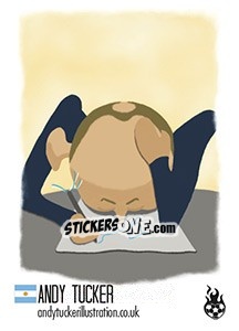 Sticker Andy Tucker - WM 2018 - Tschuttiheftli